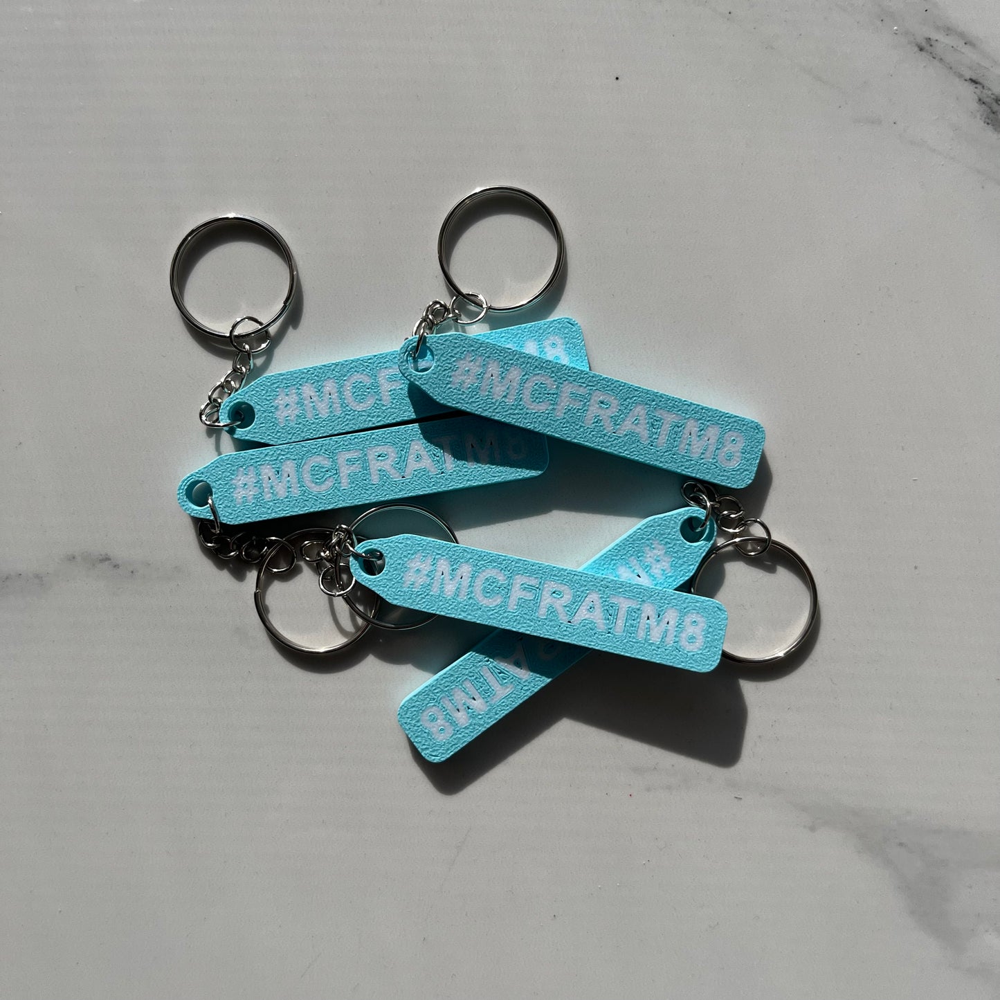 “McFratm8” Keychain