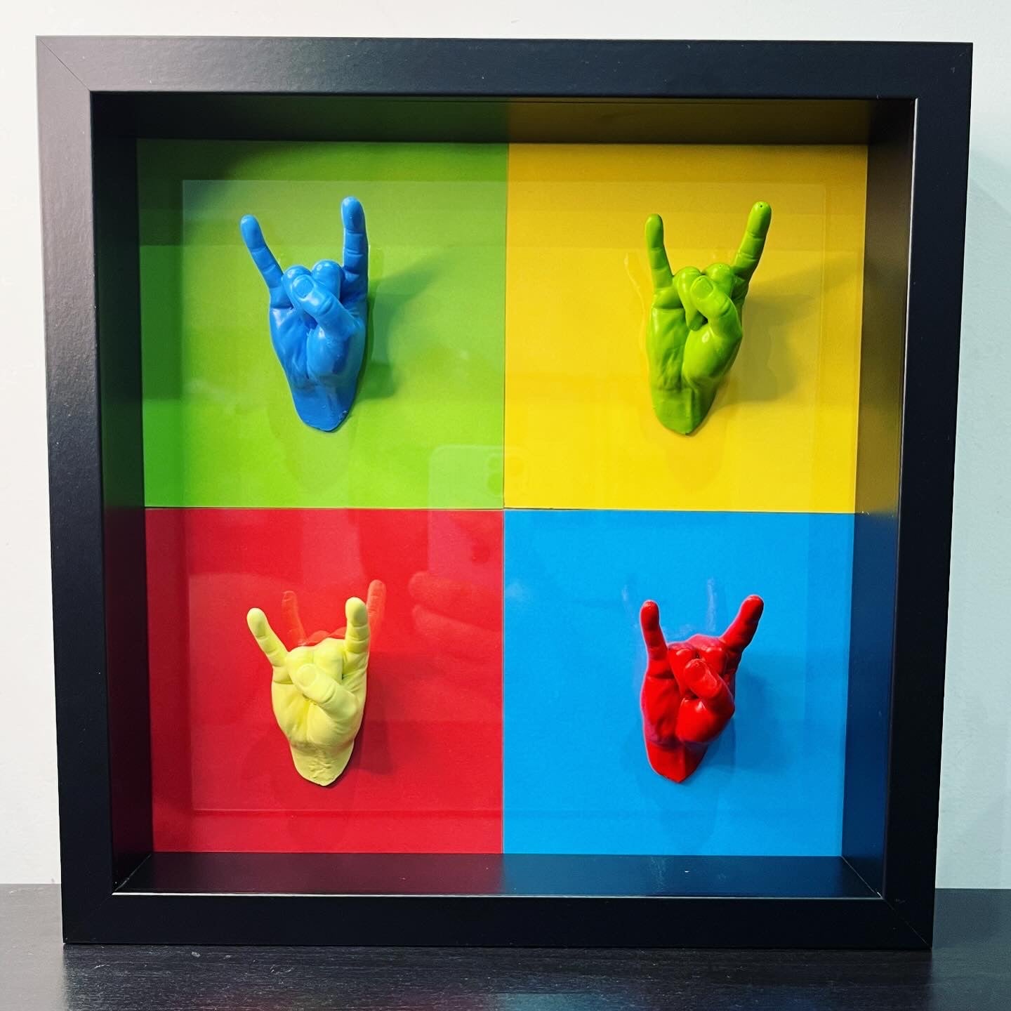 Multicolor Neapolitan Horns Painting