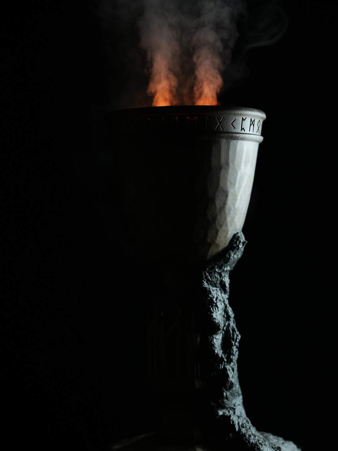 Calice di Fuoco – Replica 3D Scenografica | Altezza 70 cm